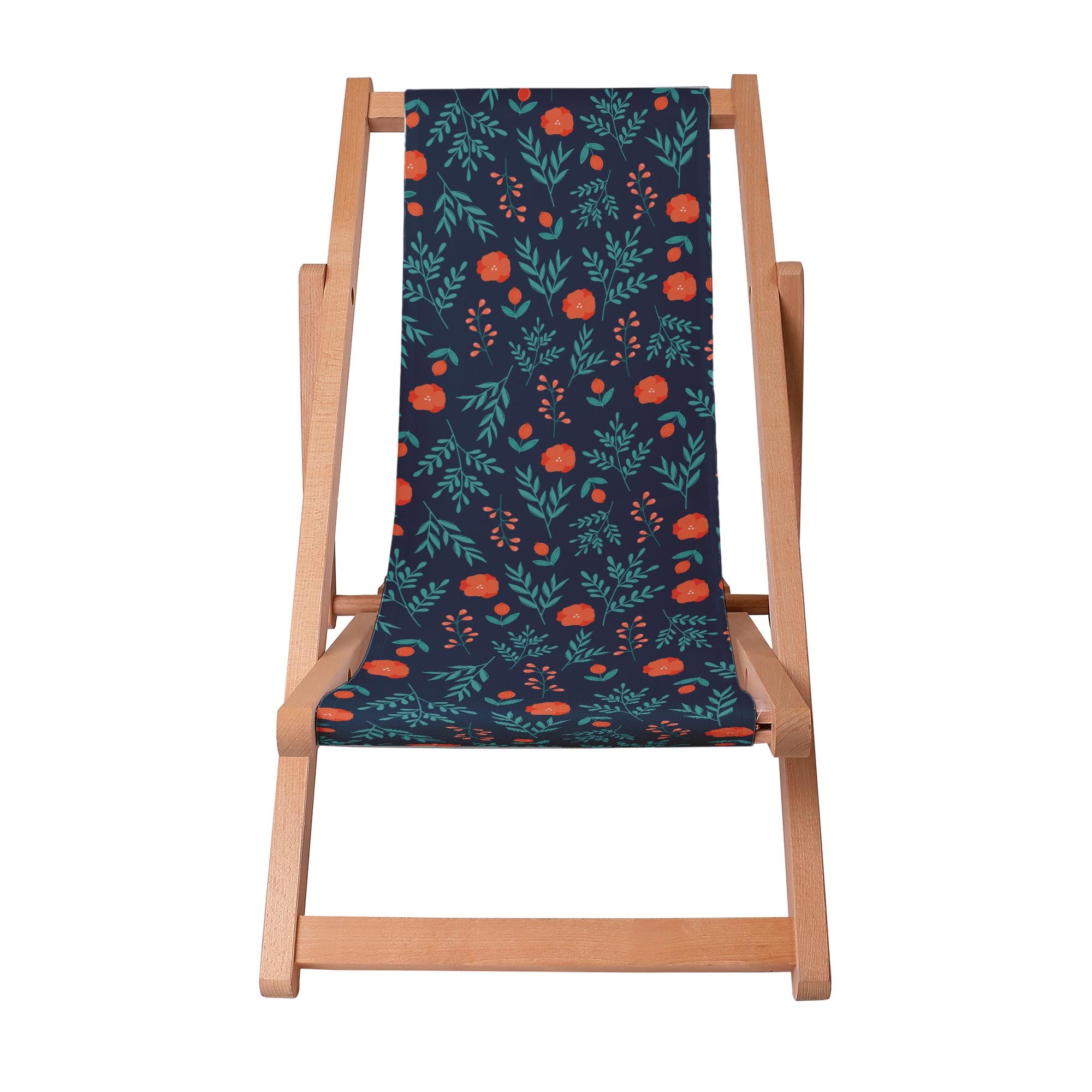 Leżak drewniany Poppy Meadow-S