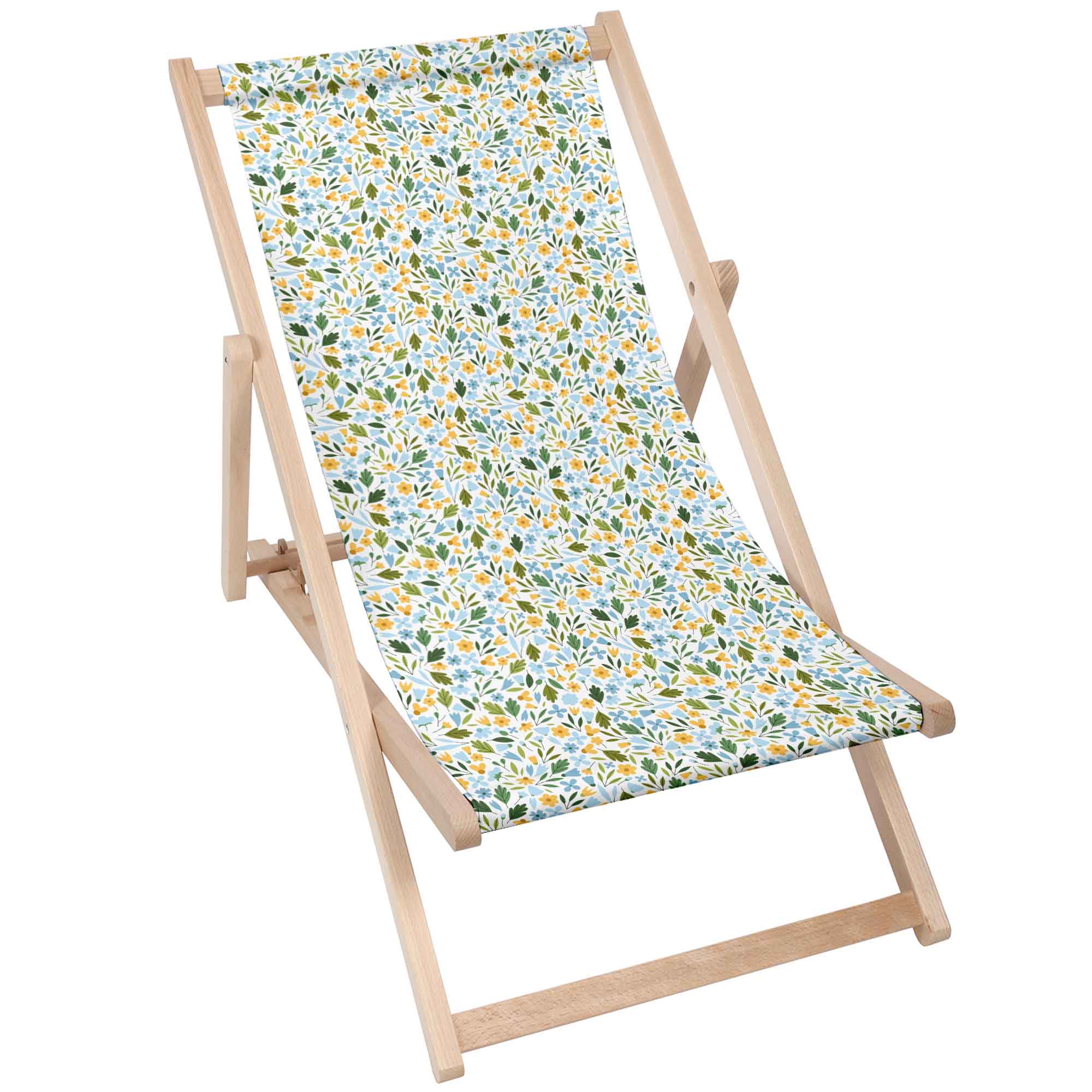 Leżak drewniany Forget me not-M