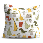 Poduszka Cartoon Style Dinosaur-Velvet