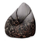 Puf Pearshape Dark Flowers Mystery-M-Velvet