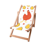 Leżak drewniany Egglan-M