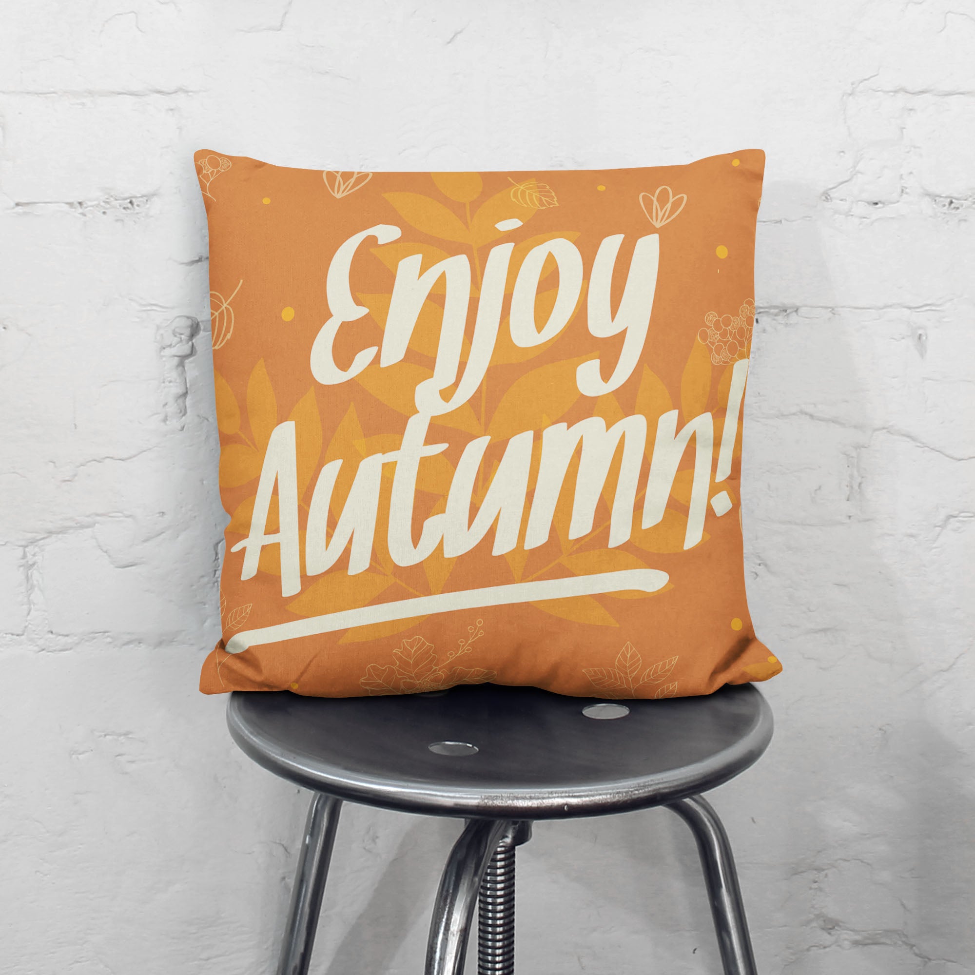 Enjoy Autumn Pillow-Panama