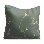 Poduszka Engraving Botanical Pattern-Panama