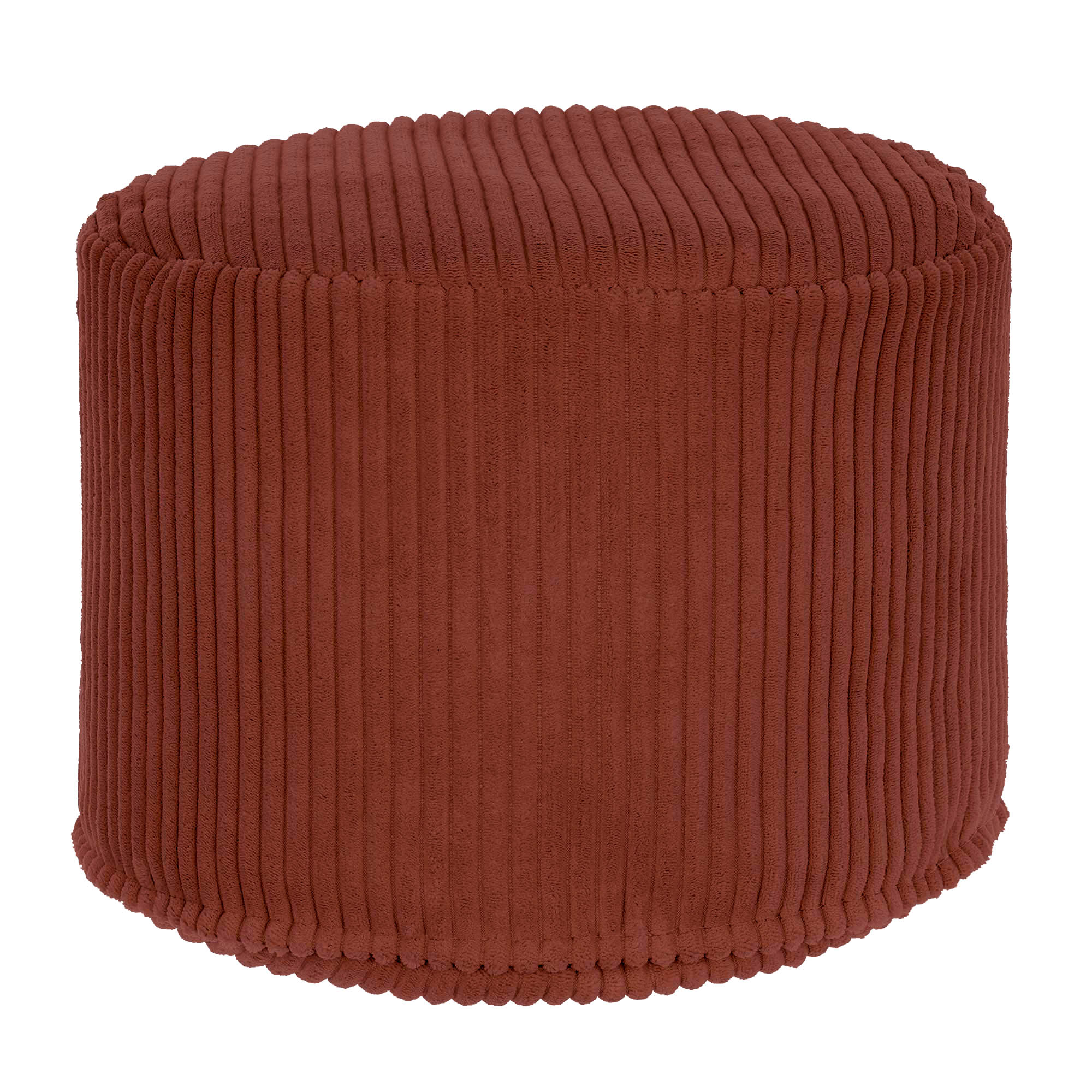 Puf okrągły podnóżek Lincoln Fired Brick-S