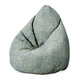 Puf Pearshape Floral Elegant Leaves-Velvet