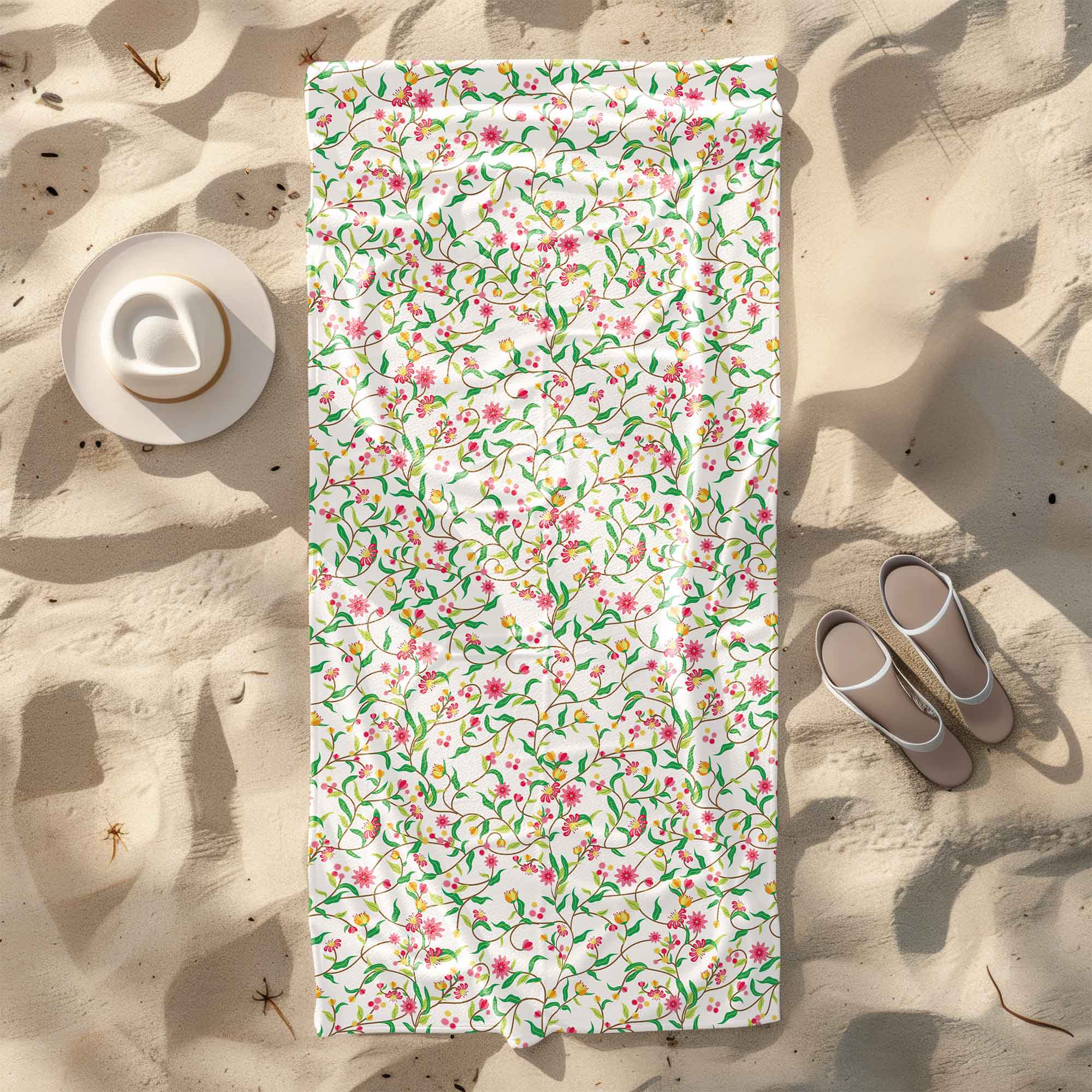 Mystery Garden Towel-70x140 cm