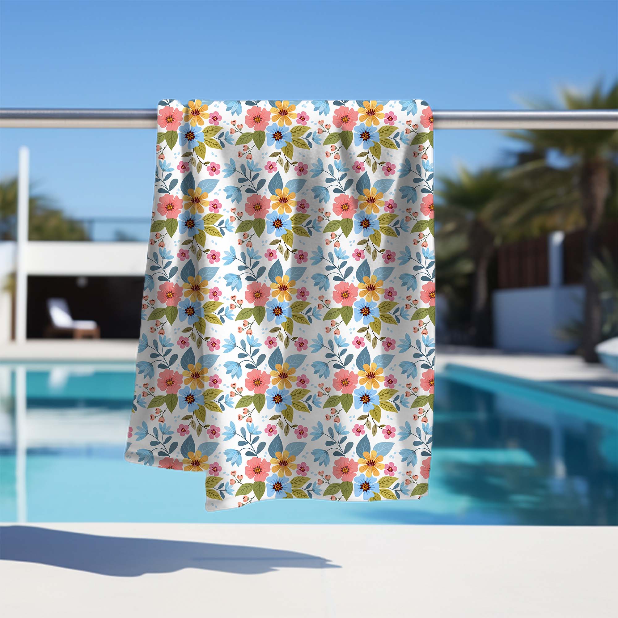 Handtuch Florale Fantasie-70x140 cm