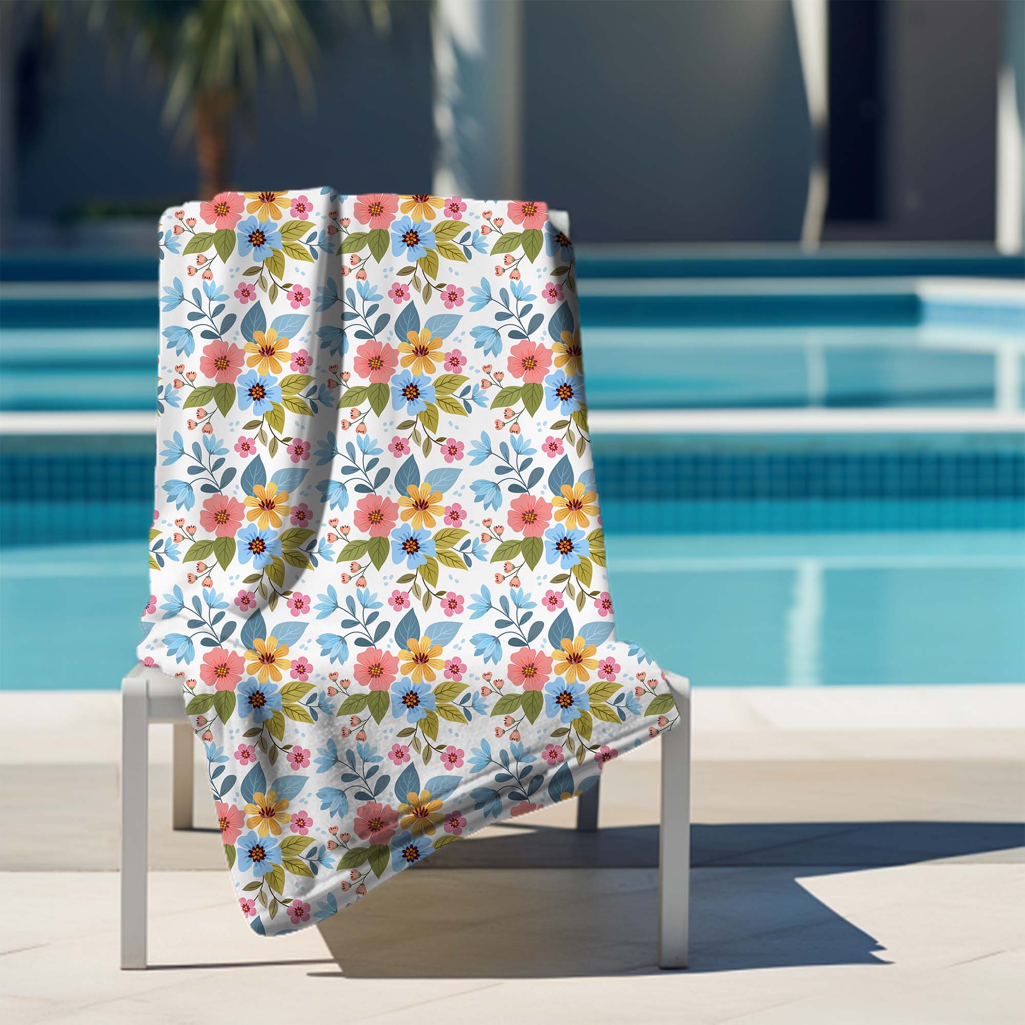 Handtuch Florale Fantasie-70x140 cm
