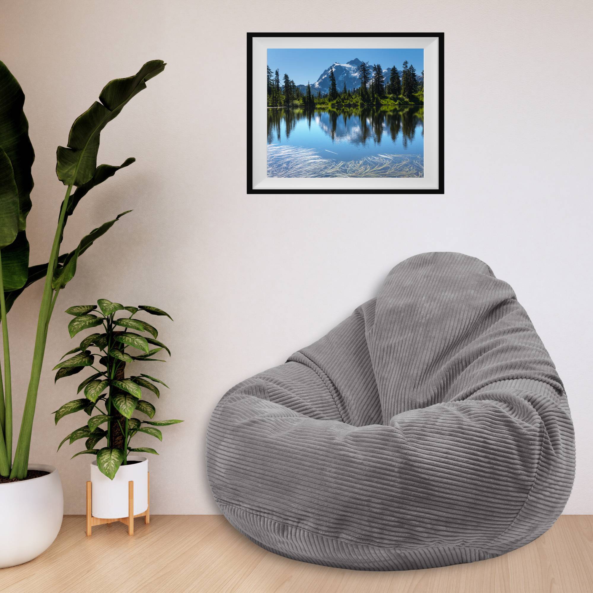 Puf Paradise Frost Gray-S