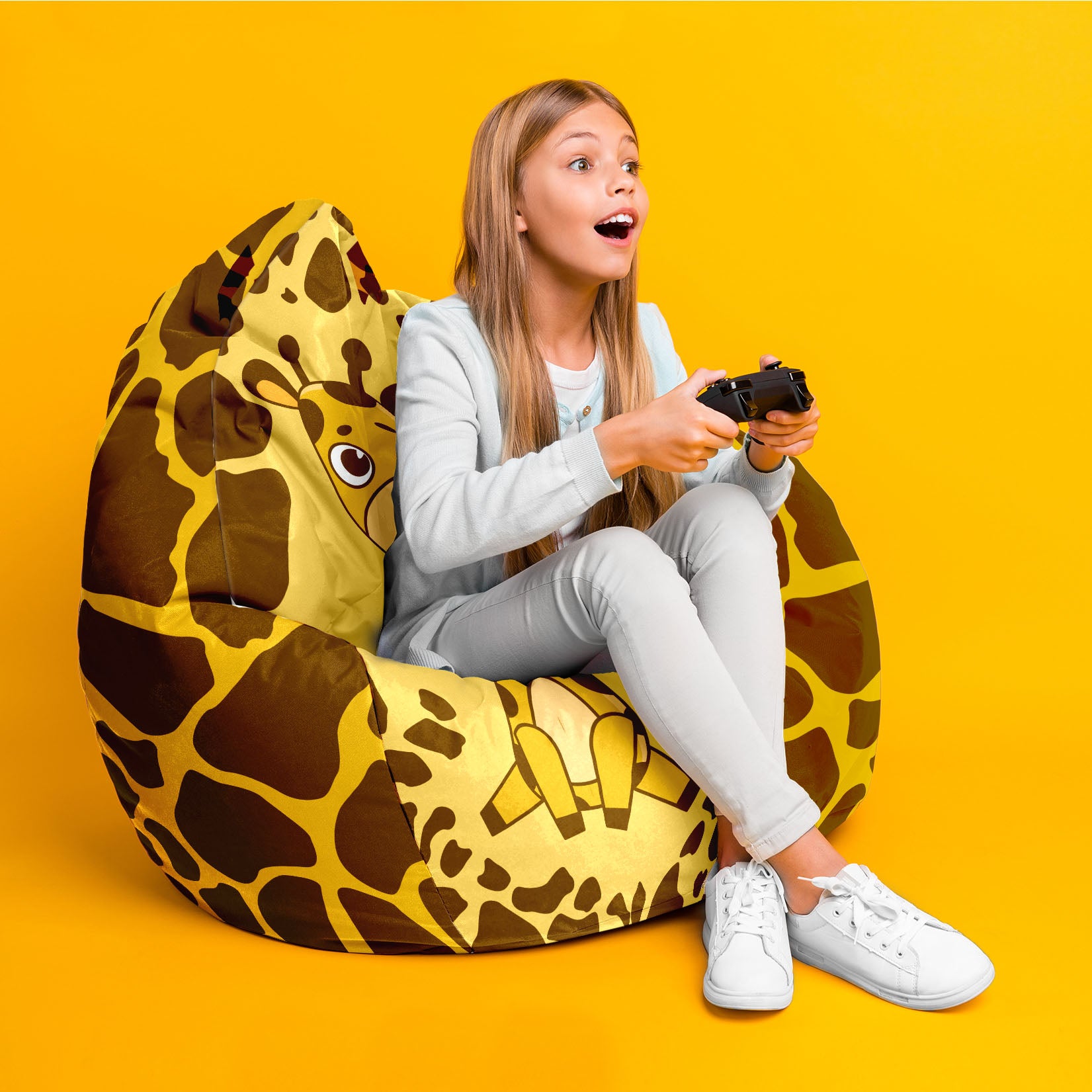 Puf Pearshape Giraffina