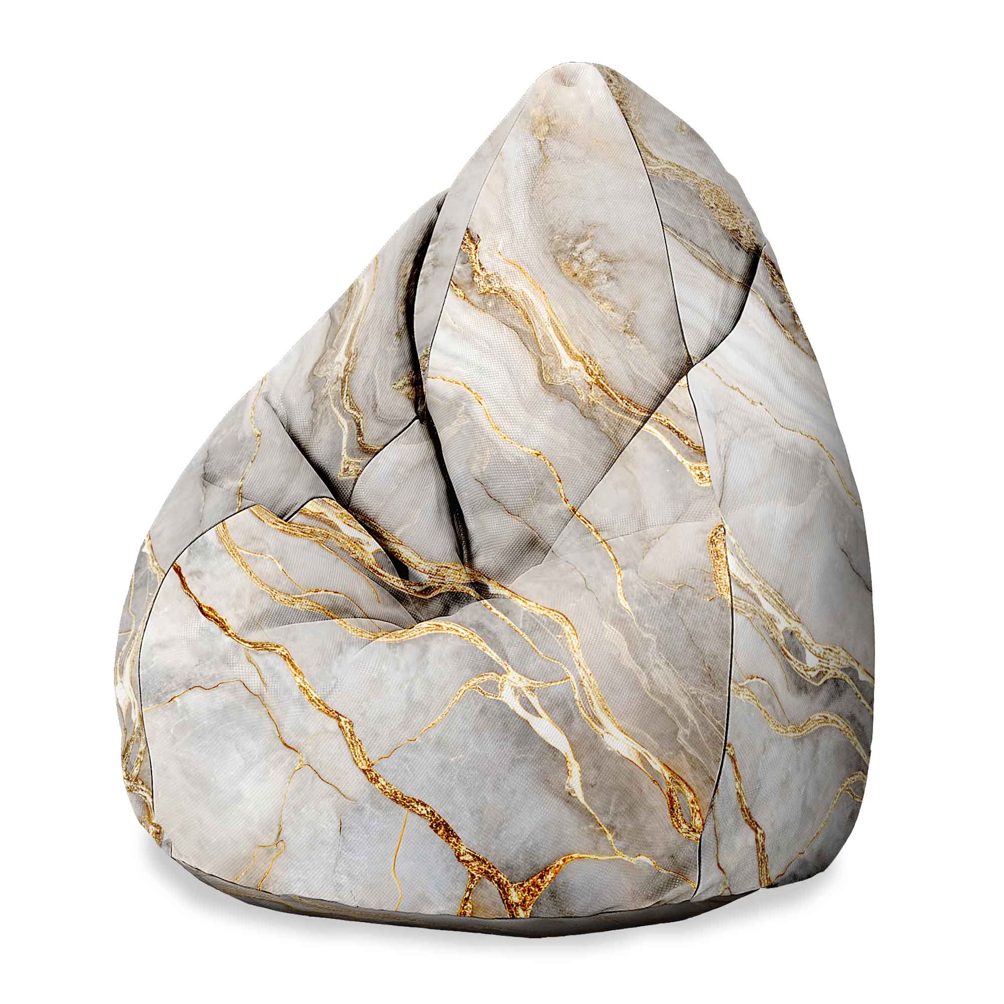 Puf Pearshape Gold Fantsy-M-Oxford