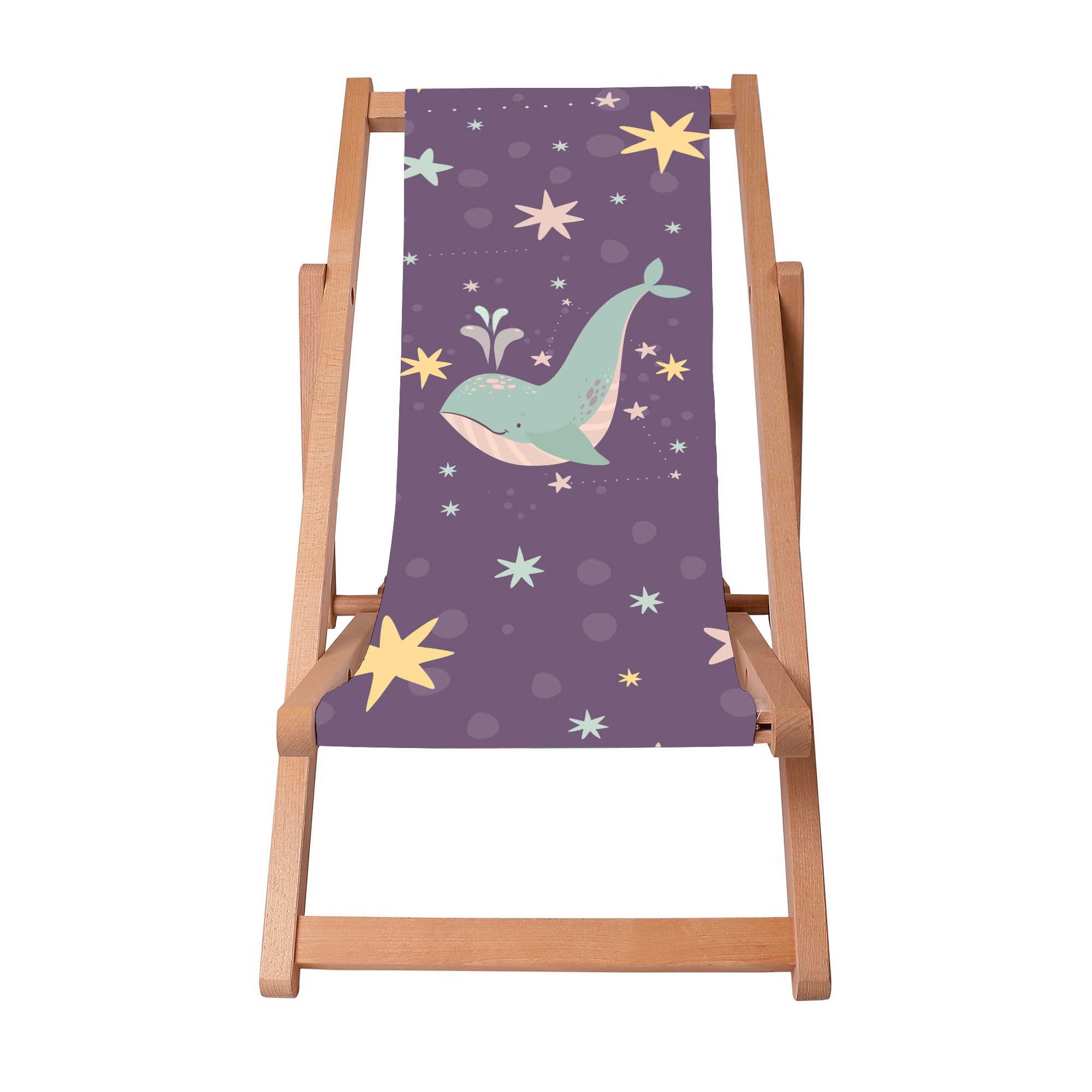 Leżak drewniany Happy Wave-S