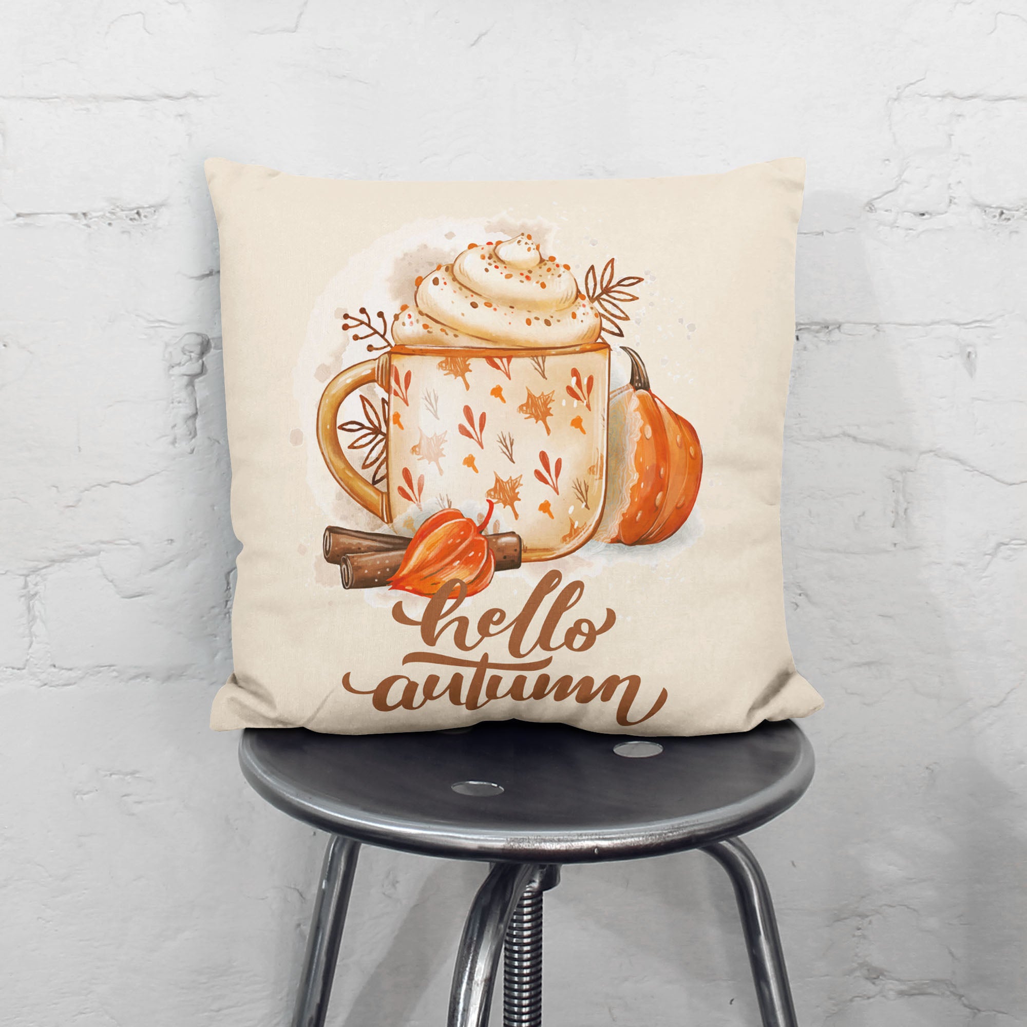 Poduszka Hot Pumpkin Chocolate-Velvet