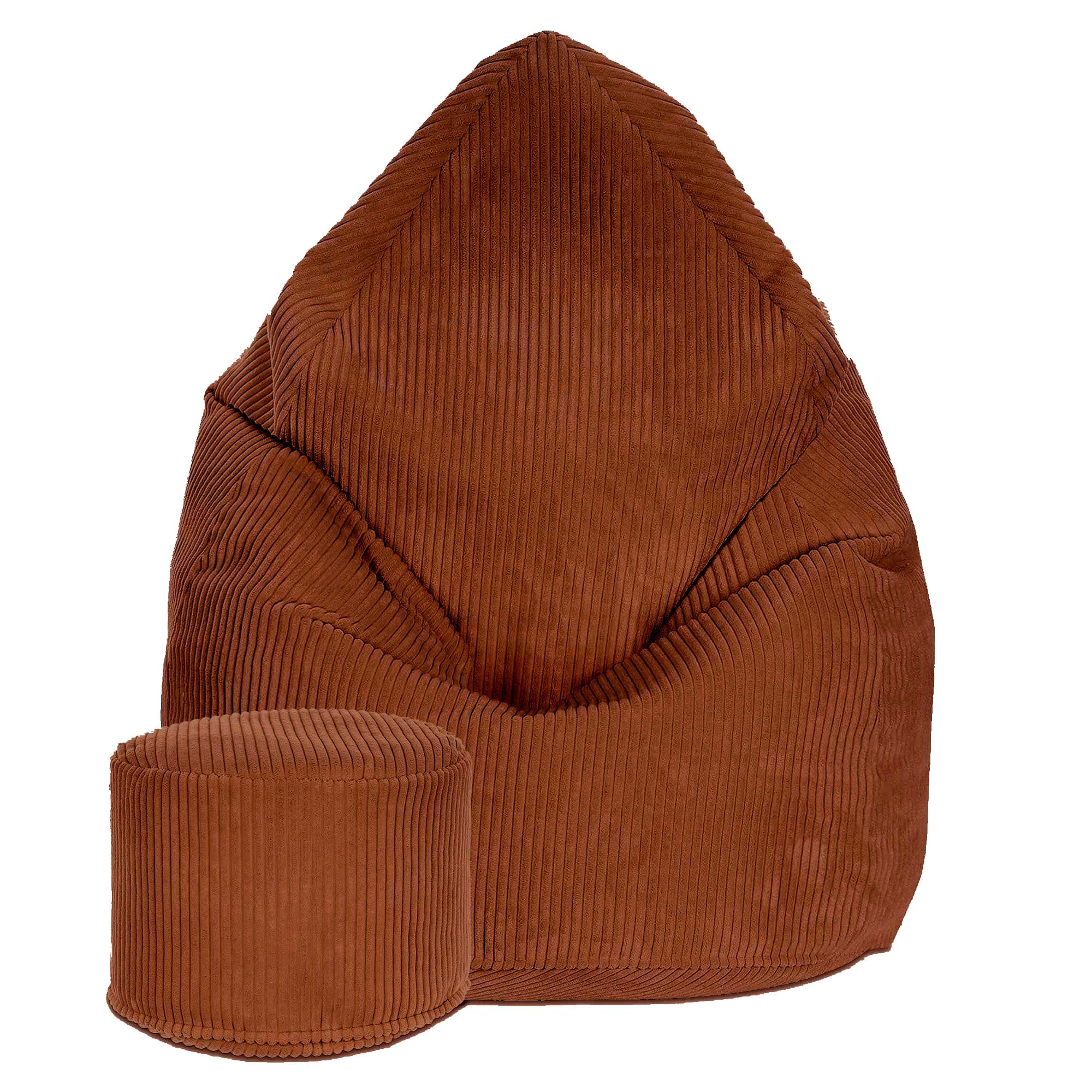 Puf okrągły podnóżek Lincoln Indian Tan-M