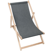 Leżak drewniany Imitacja Jeansu Iron Slate