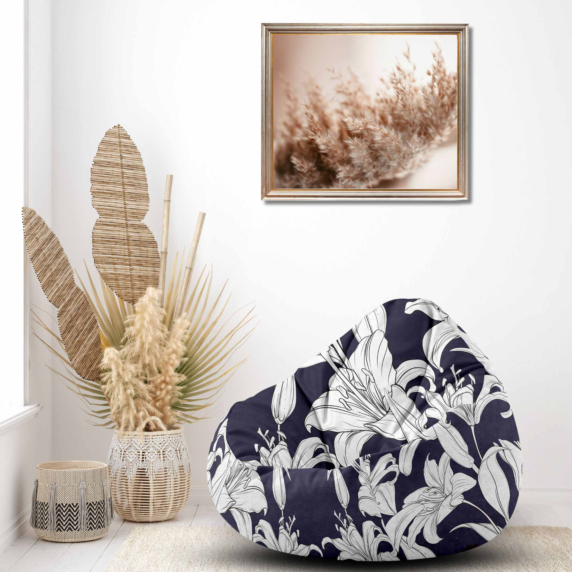 Puf Paradise Luxury Flowers-Velvet