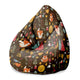 Puf Pearshape Magic Forest-M