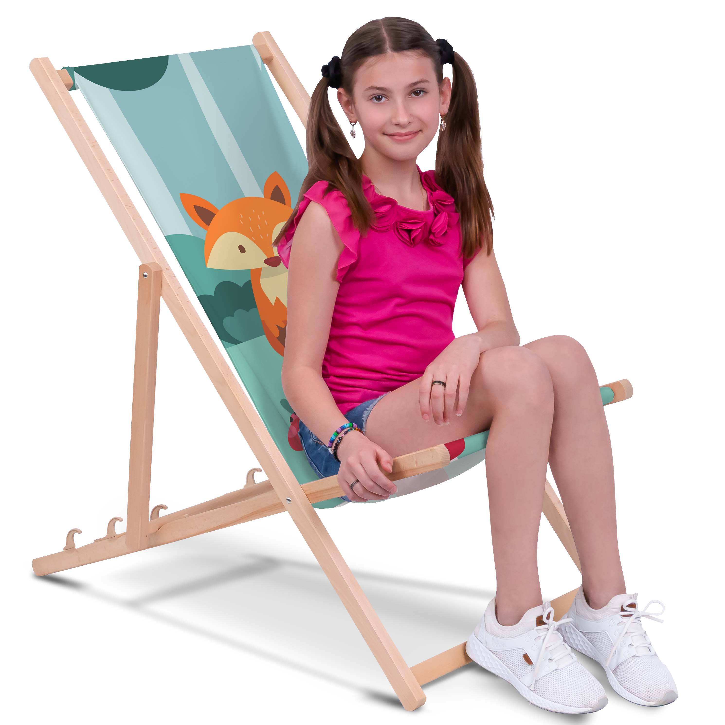 Leżak drewniany Magic Fox-M