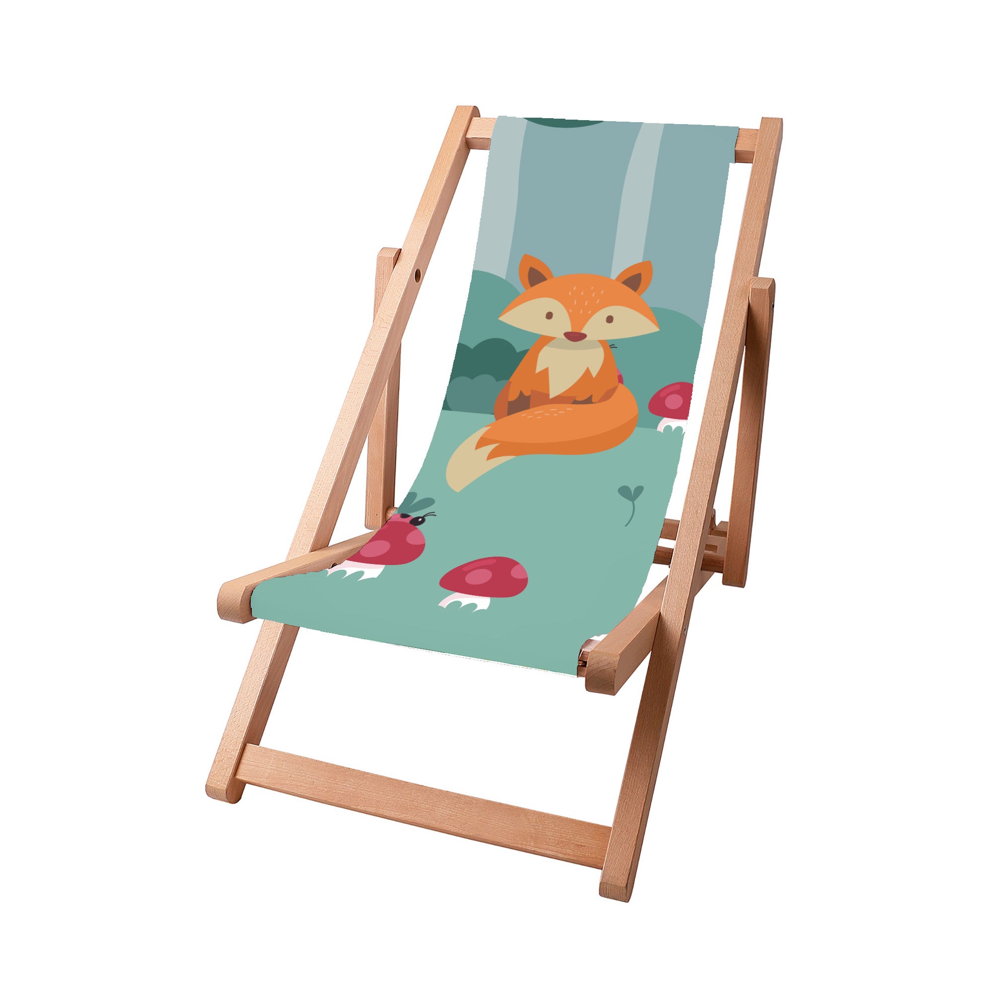 Leżak drewniany Magic Fox-M