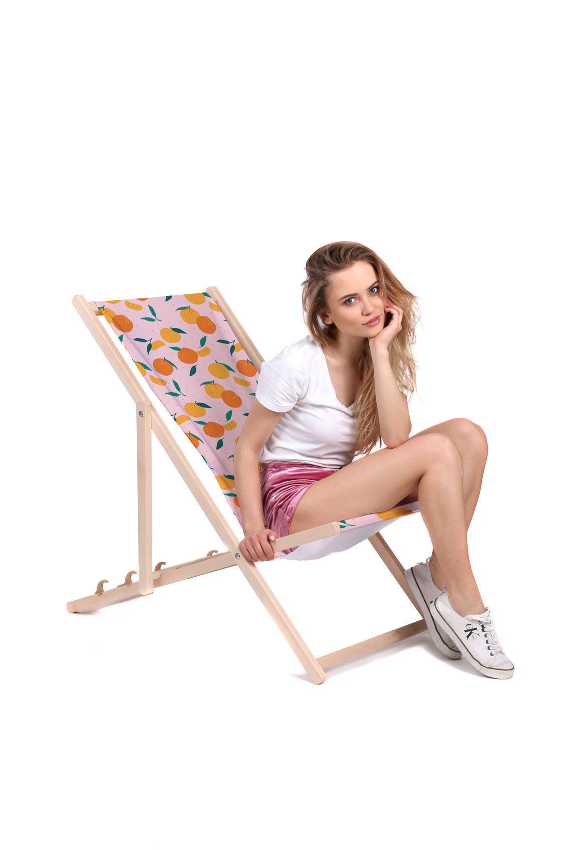Wooden Deck Chair Mandarins