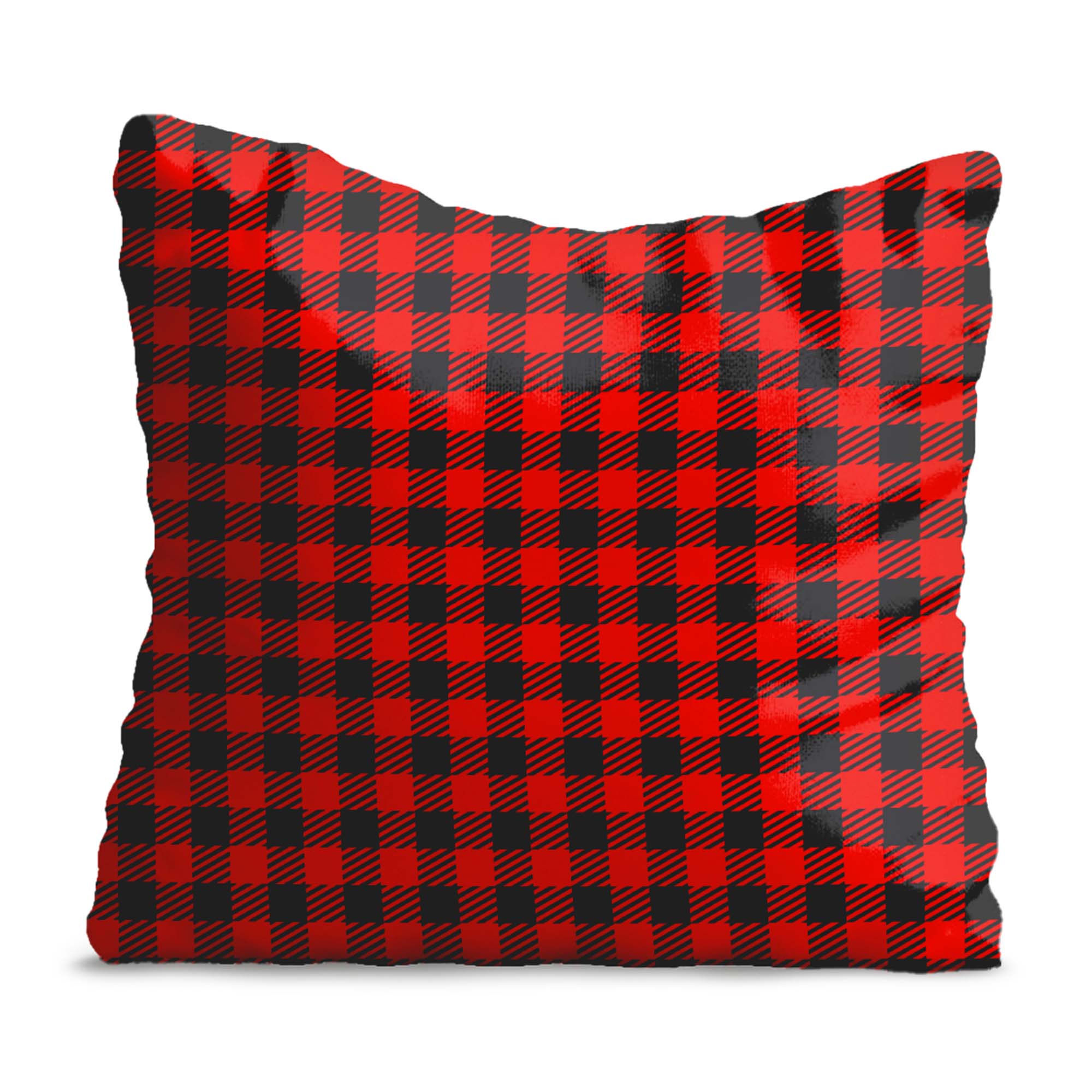 Poduszka Multiple Checkered Christmas Pattern-Velvet