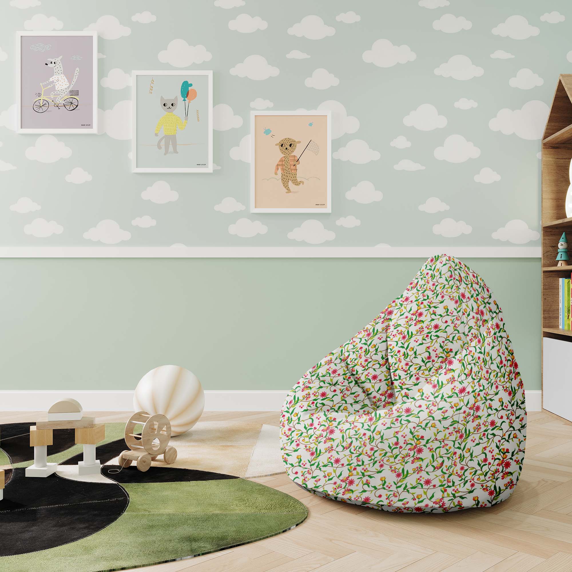 Puf Pearshape Mystery Garden