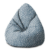 Puf Pearshape Small Navy Petal-M-Velvet