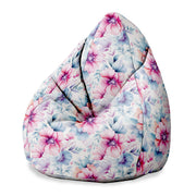 Puf Pearshape Pastel Flowers-S-Oxford