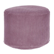 Okrúhly puf podnožka Lincoln Plum Smoothie-M