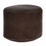 Puf okrągły podnóżek Lincoln Dark Chocolate-M
