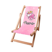 Leżak drewniany Princess Unicorn