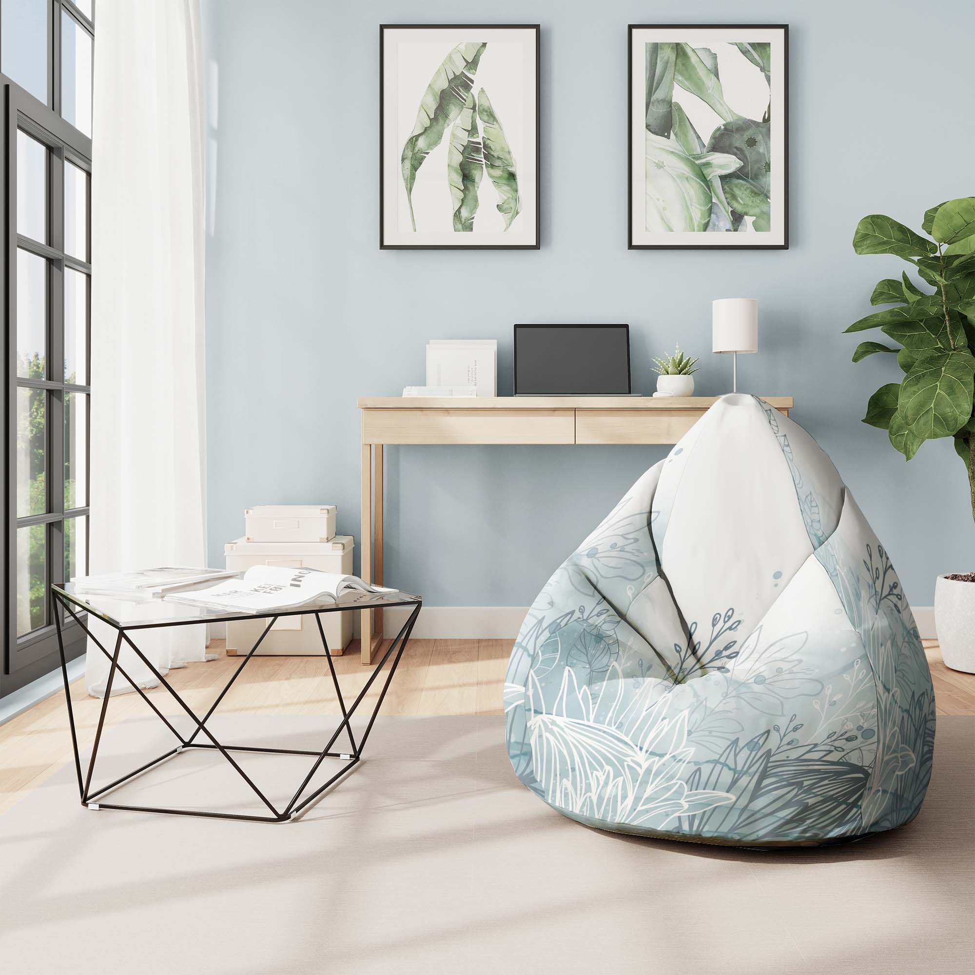 Puf Pearshape Protea Luxury