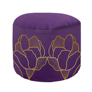 Puf okrągły podnóżek Purple Amazing