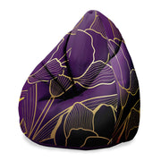 Puf Pearshape Purple Amazing