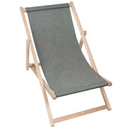 Holzliegestuhl Jeans-Imitat Sandy Dune-M