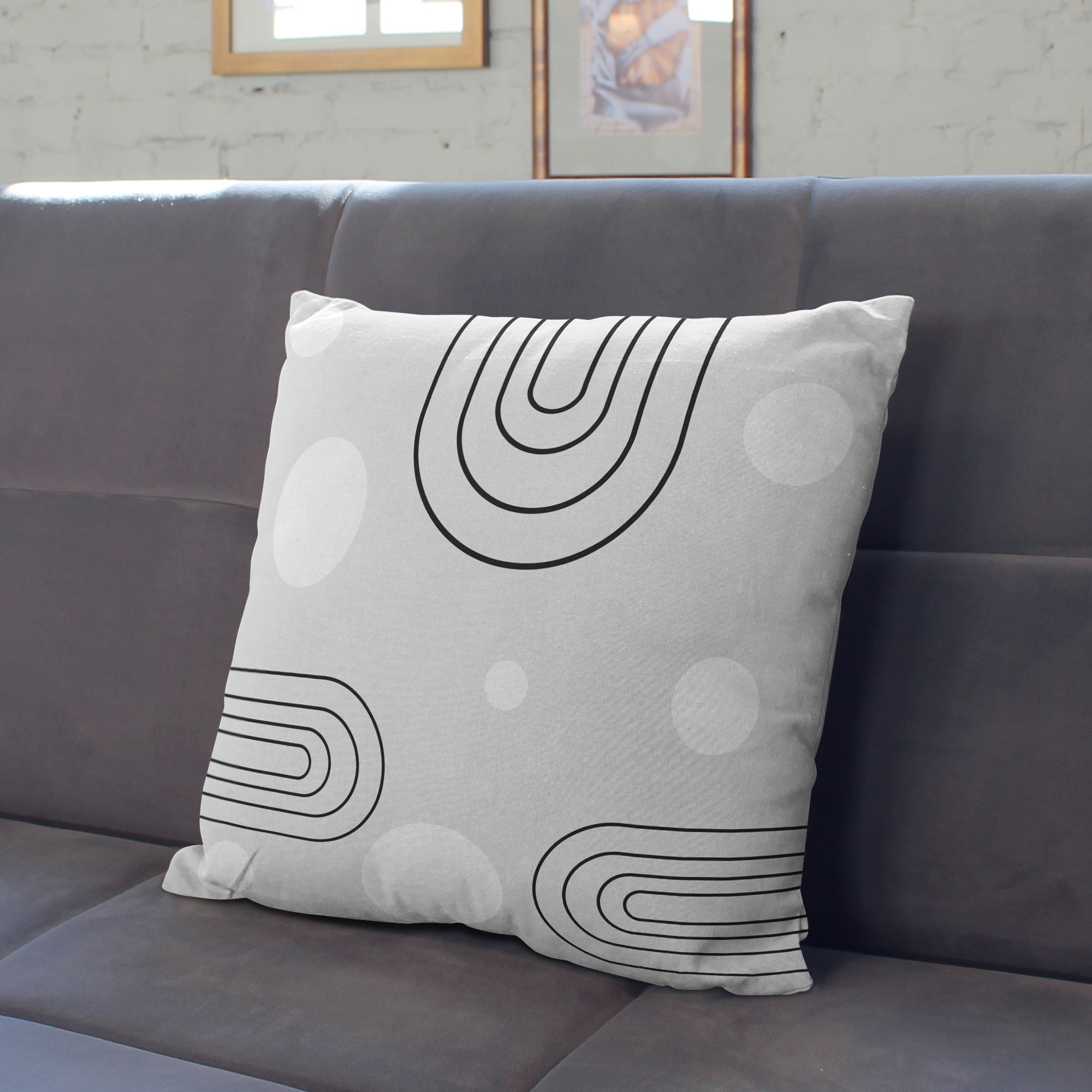 Poduszka Scandinavian Abstract-Velvet