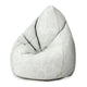 Puf Pearshape Scandinavian Green-Oxford