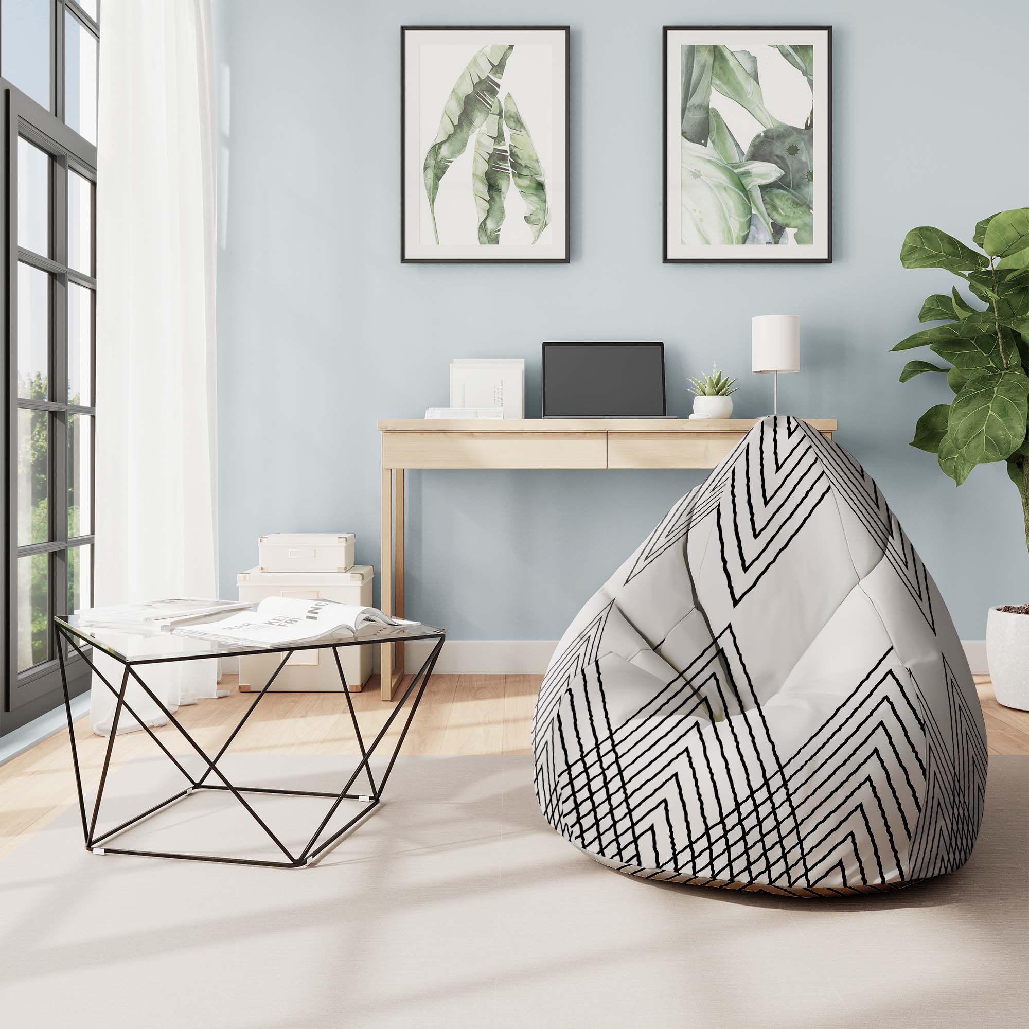 Puf Pearshape Silent Scandinavian-Velvet