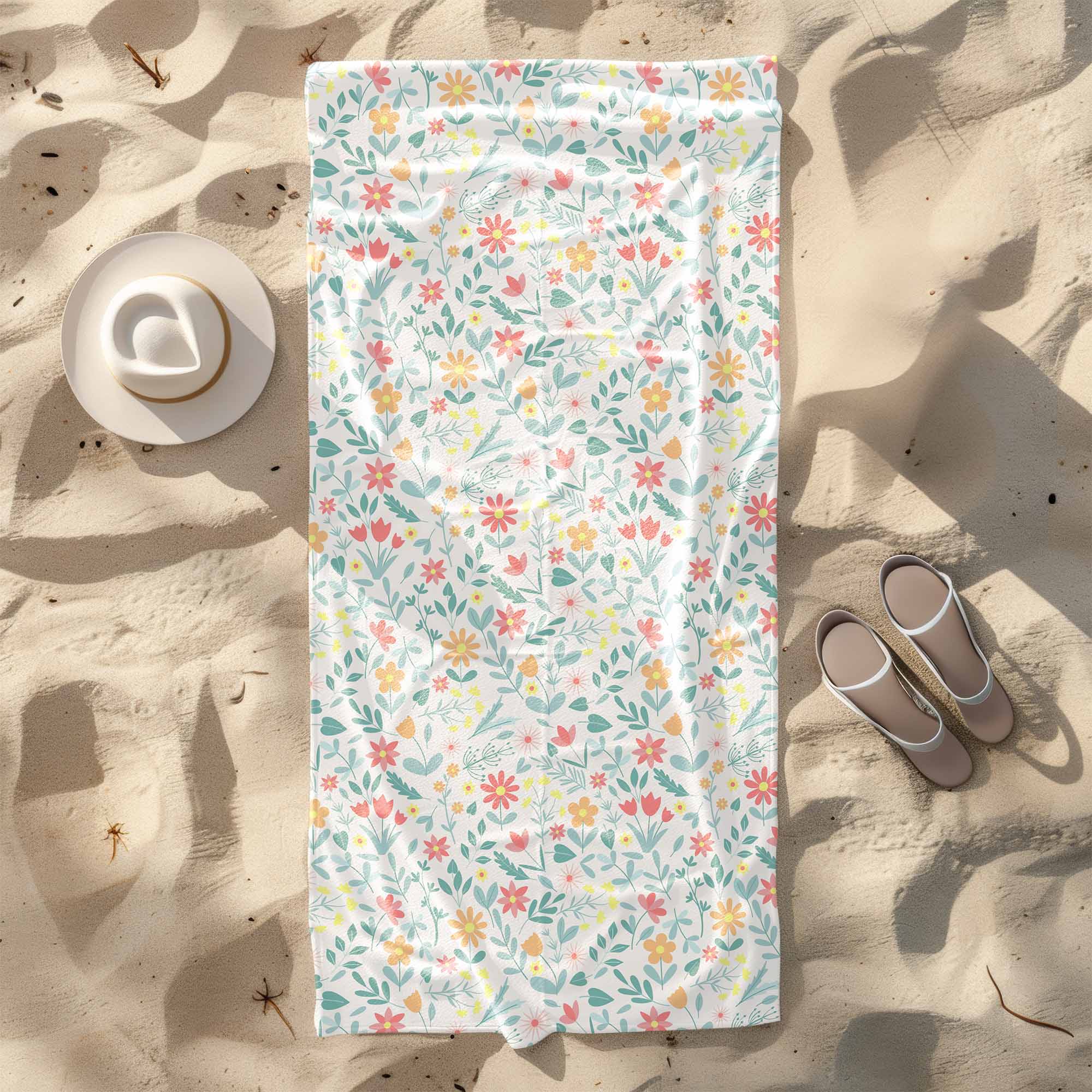 Towel Floral Adventure-70x140 cm