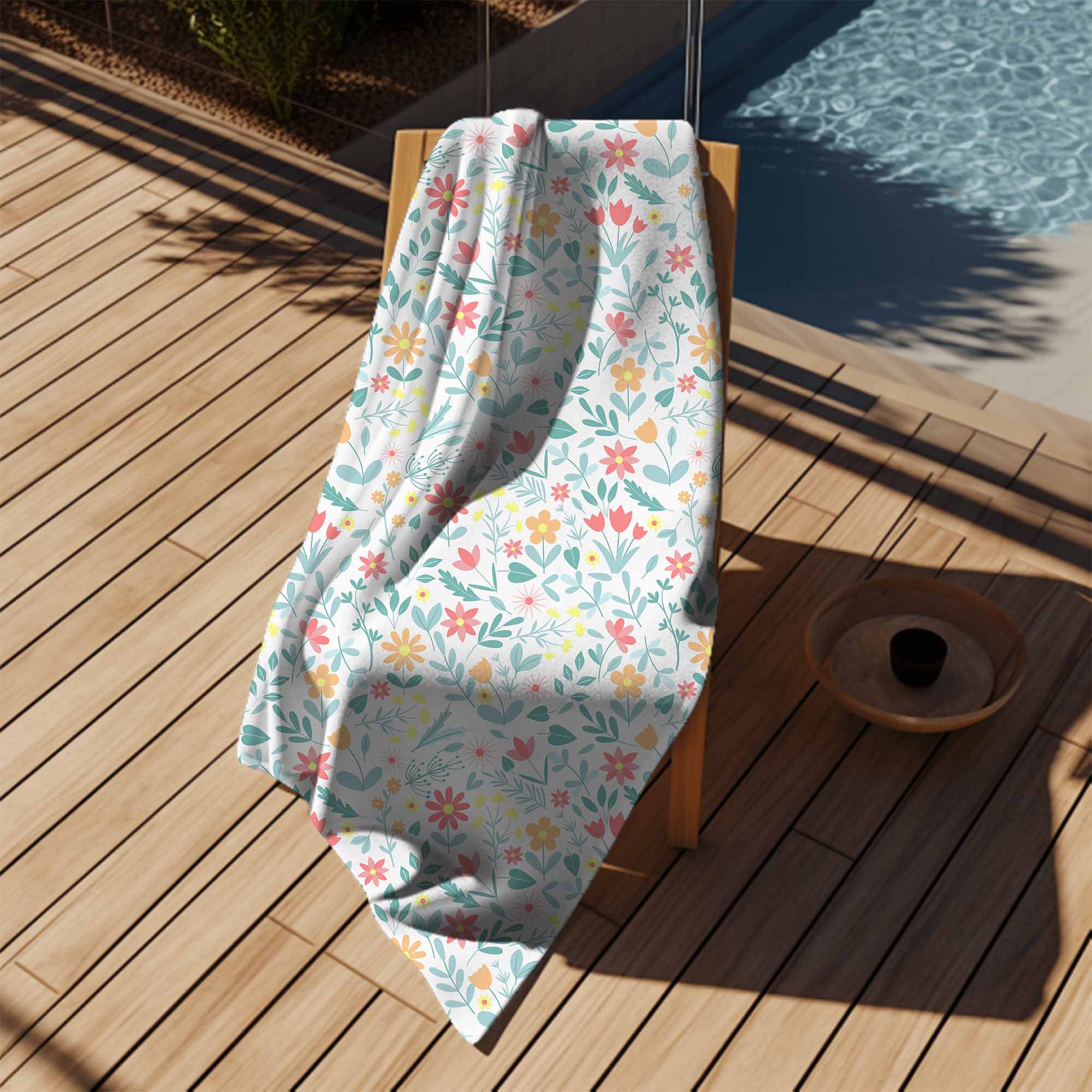 Towel Floral Adventure-70x140 cm