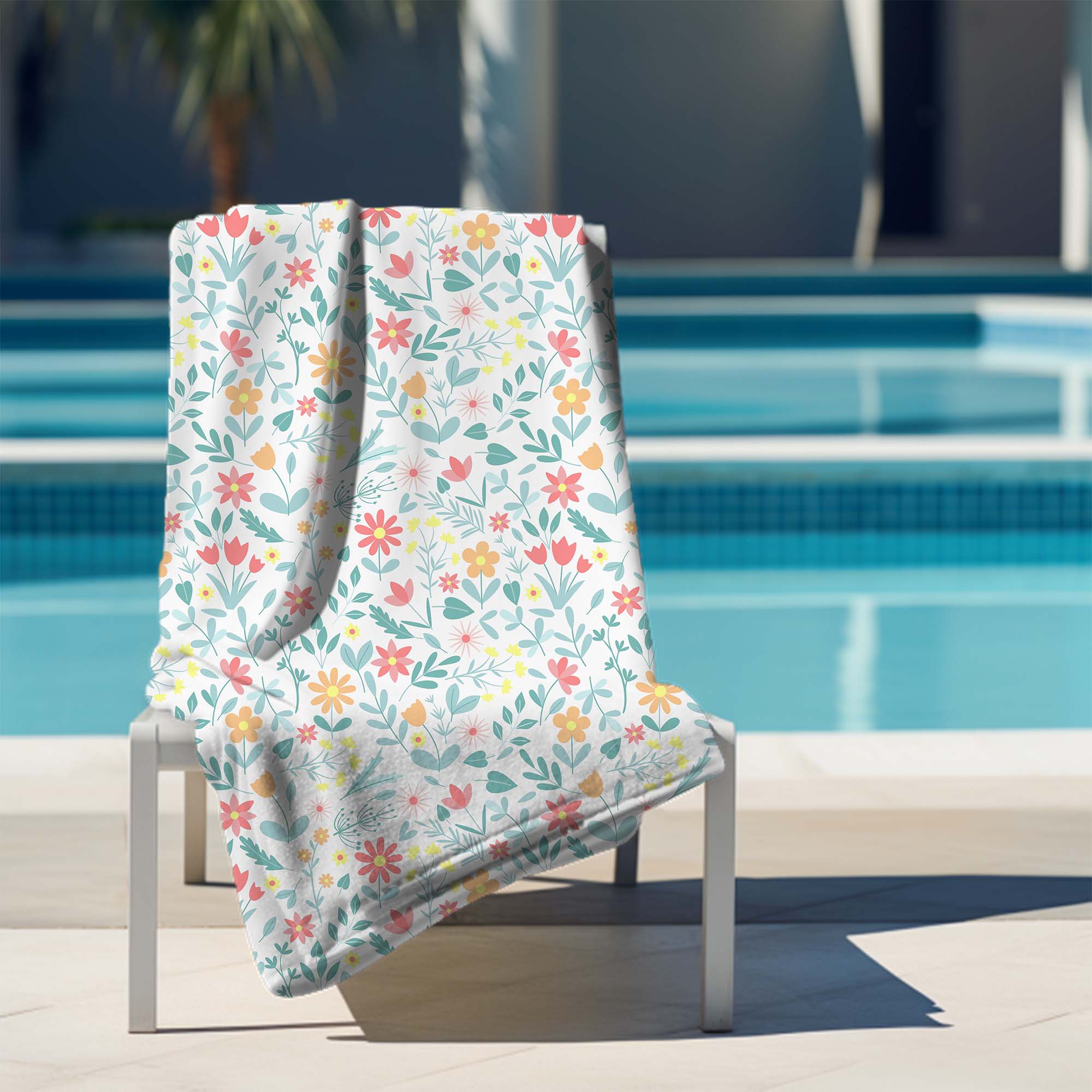 Towel Floral Adventure-70x140 cm