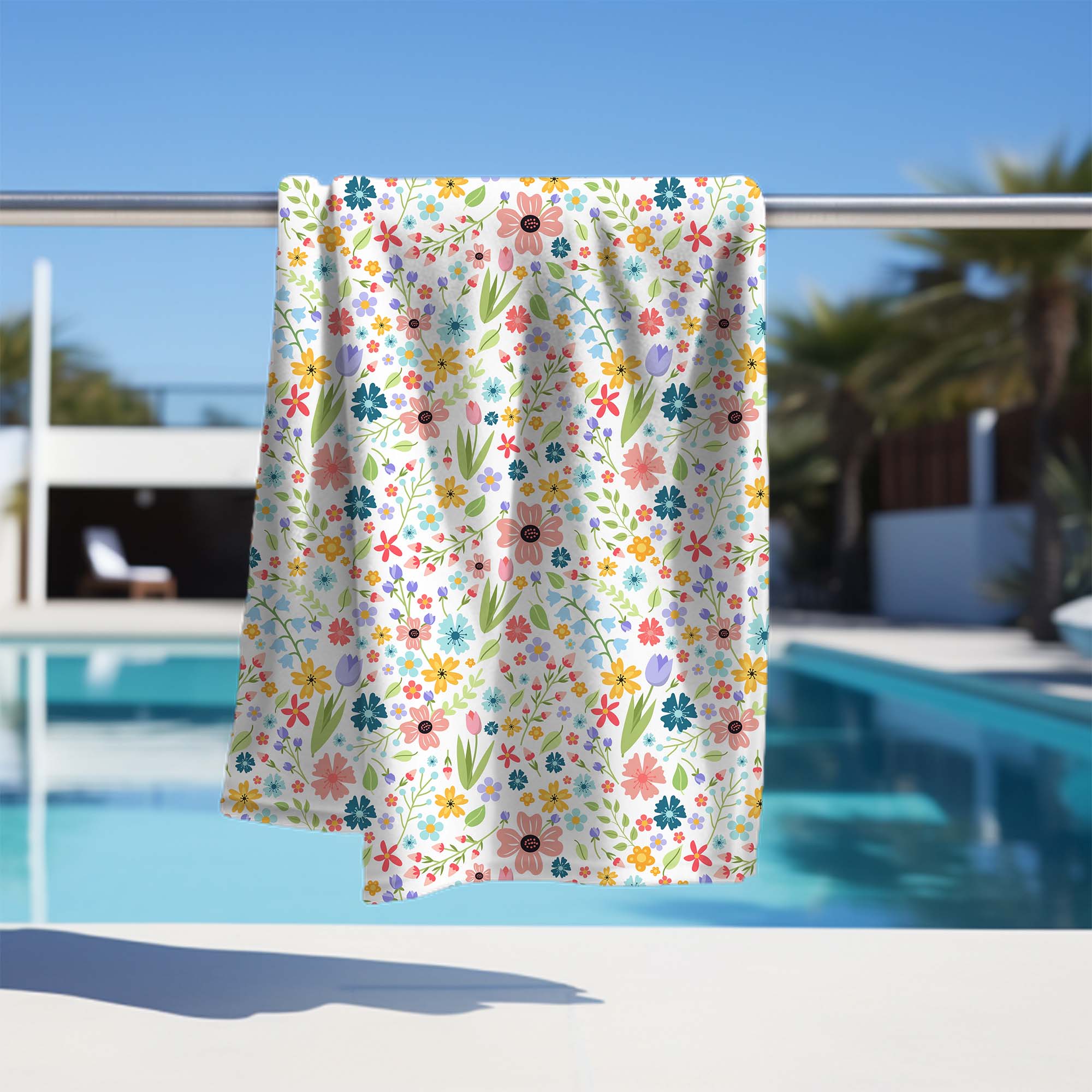 Towel Spring Meadow-70x140 cm
