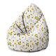 Puf Pearshape Spring Pattern