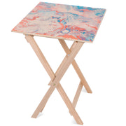 Stolik drewniany Artistic Painting-30x40 CM