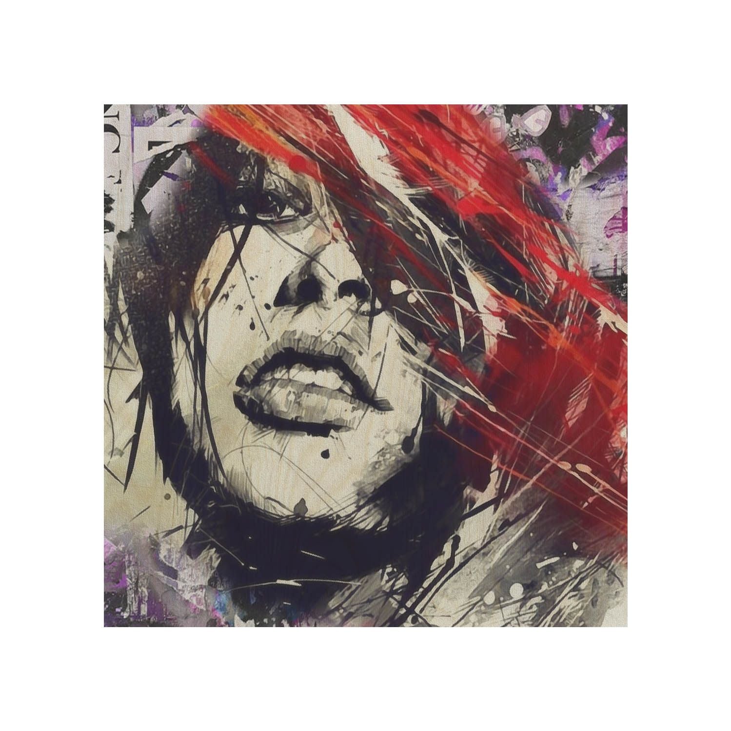 Dřevěný stolek Delight 50x50 CM
