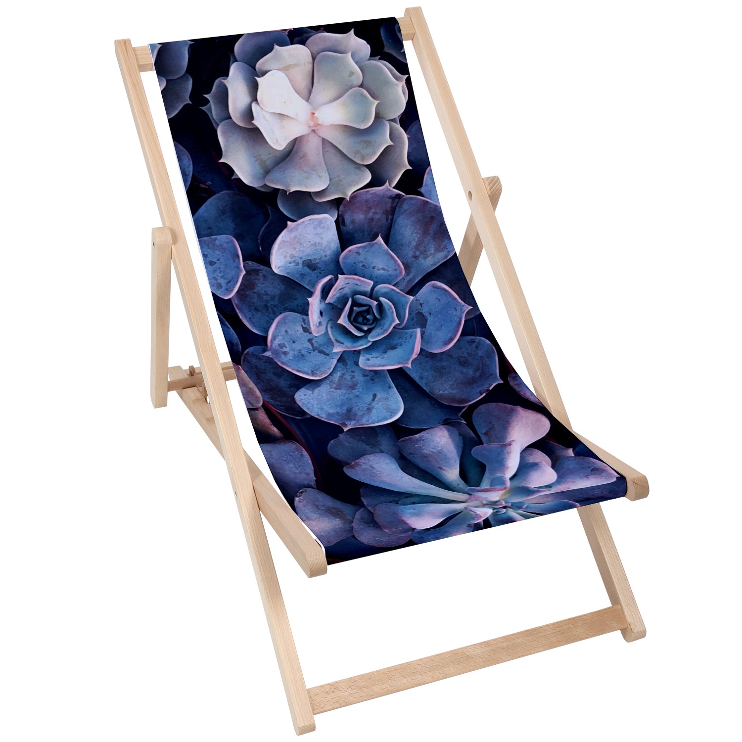 Stolik drewniany Flower-30x40 CM