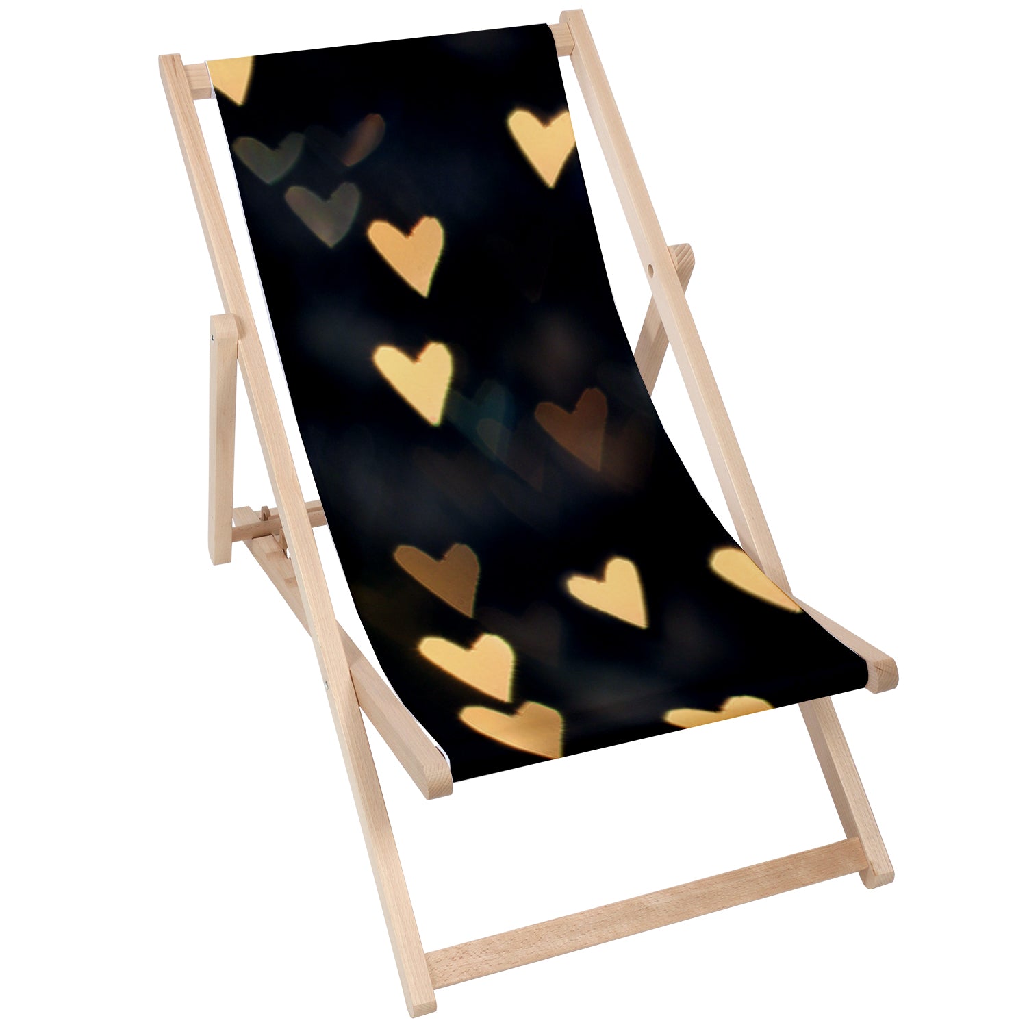 Holztisch Heart-50x50 CM