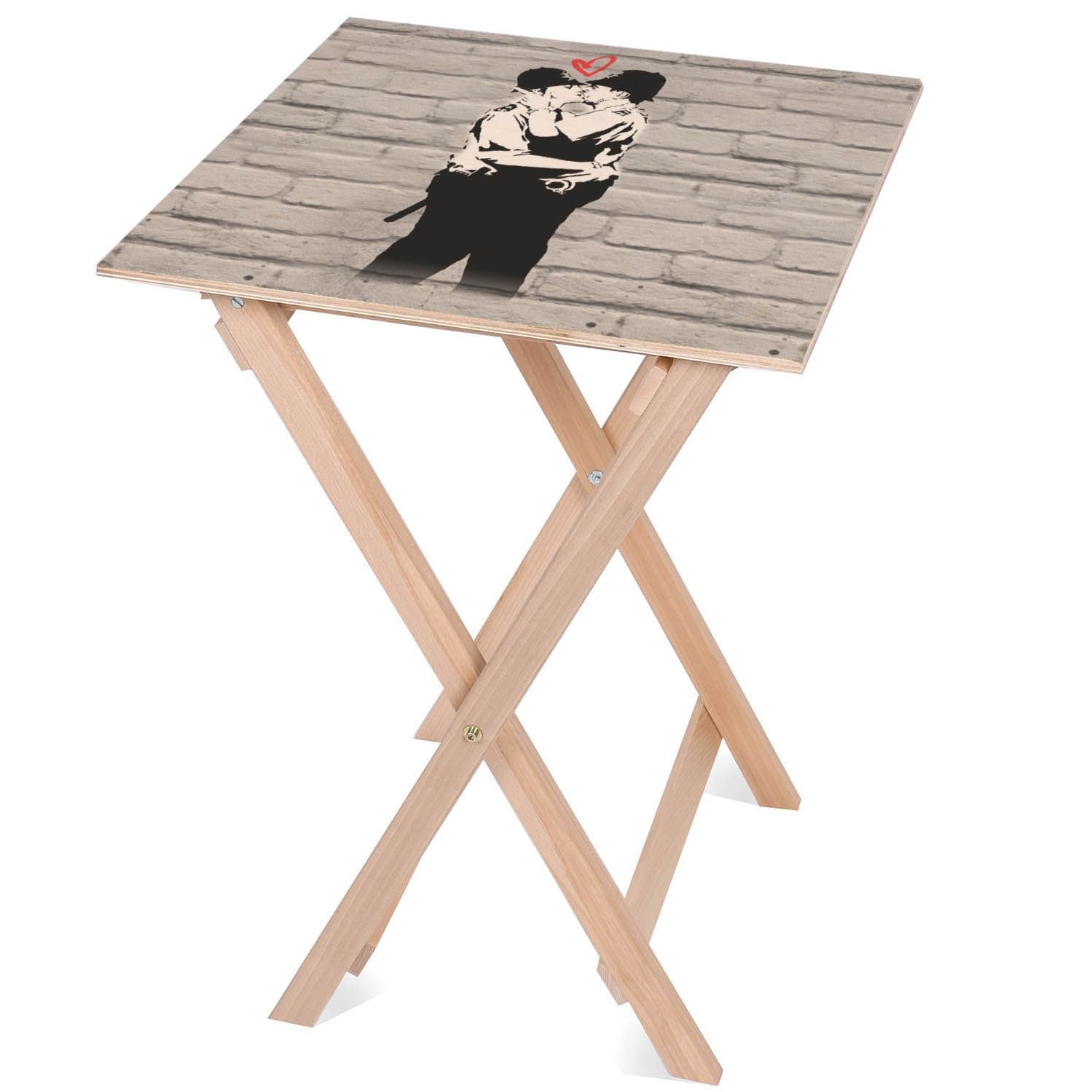 Holztisch Kissing Coopers-30x40 CM