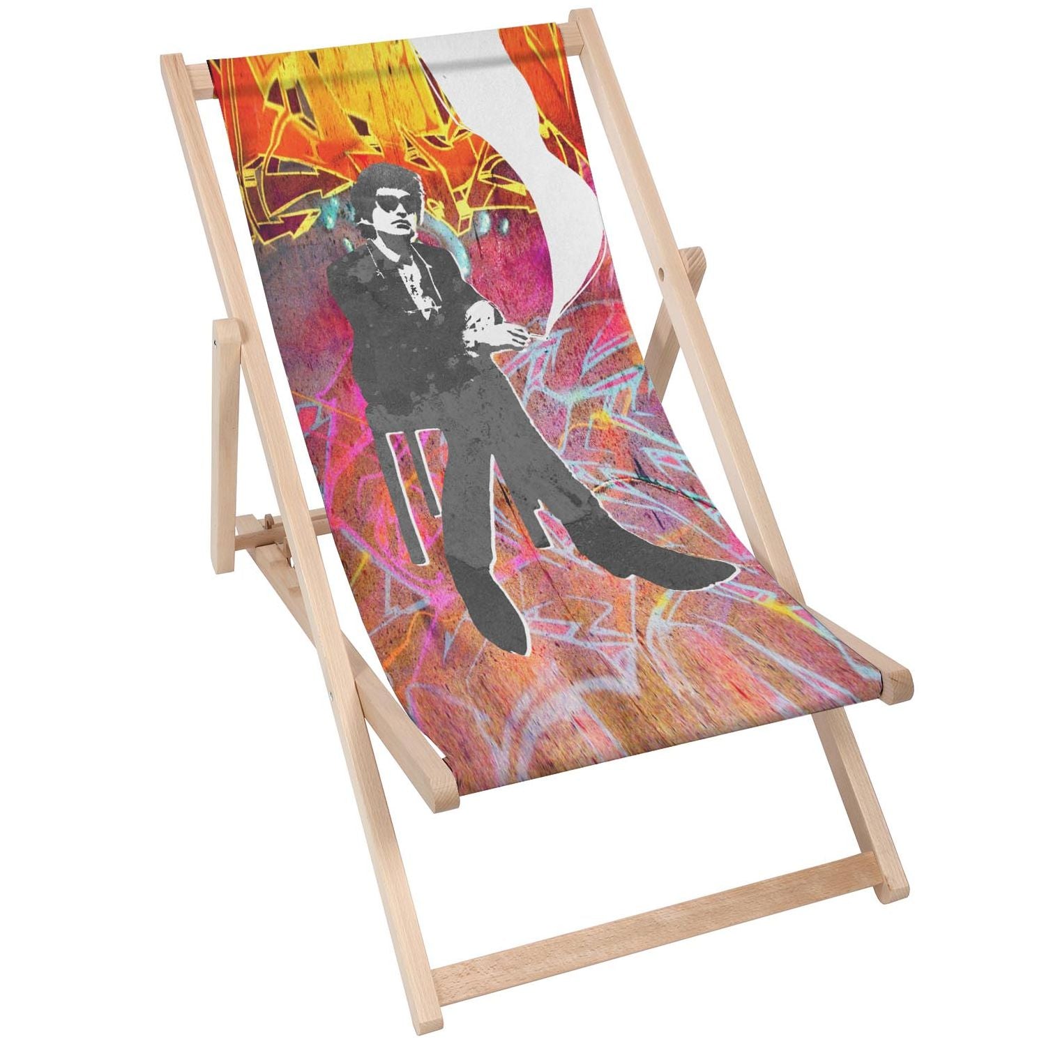 Holztisch Man In Black-30x40 CM