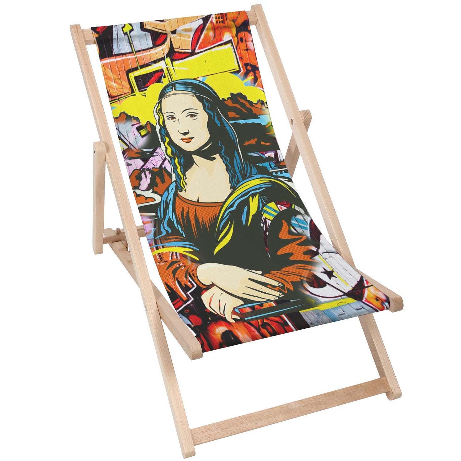 Holztisch Mona Lisa Yellow-30x40 CM
